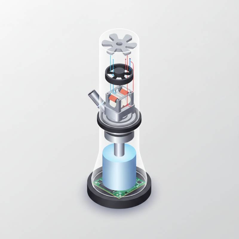 Electric hookah internal components diagram