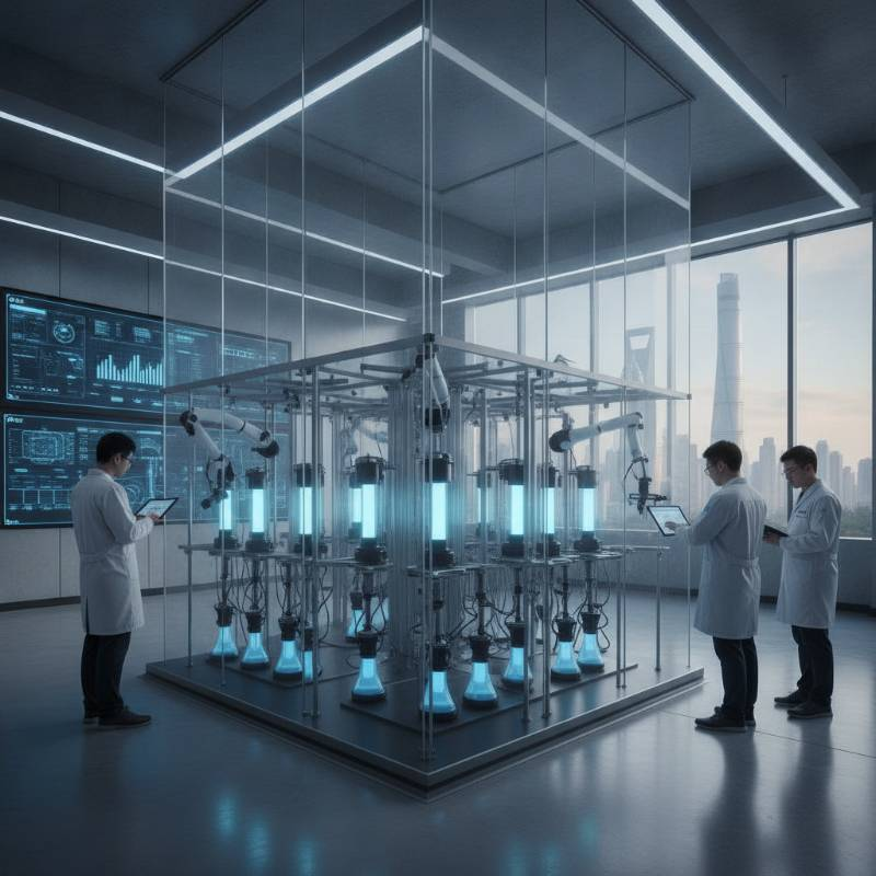 Industrial battery testing facility for electric hookahs