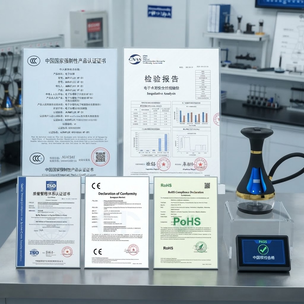 Product compliance certificates and inspection