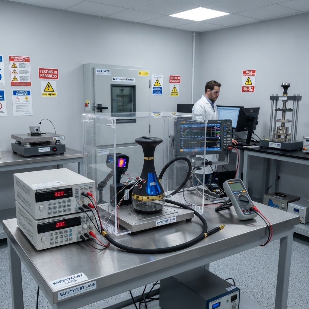 Lithium battery testing lab