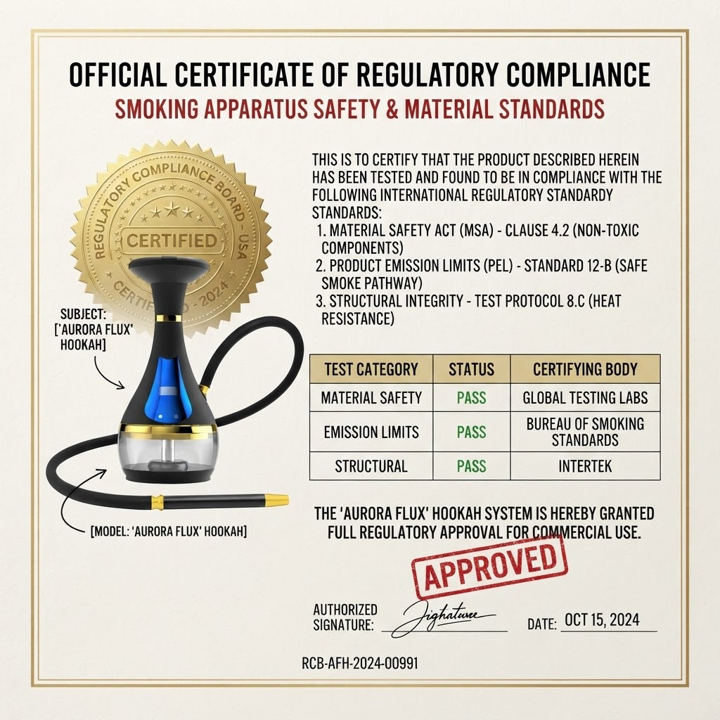 regulatory certification document